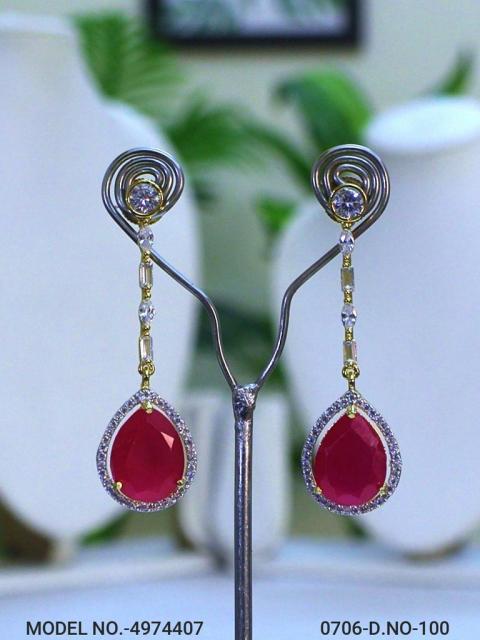 Wholesale Fashion Cz Earrings