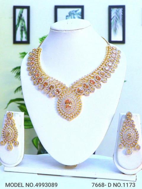 Traditional Cz Jewelry Sets