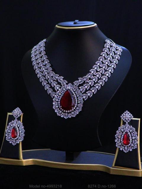Gift Necklace Set in CZ