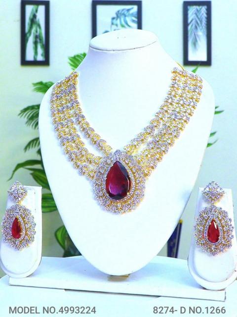 Original Zircon Necklace Set