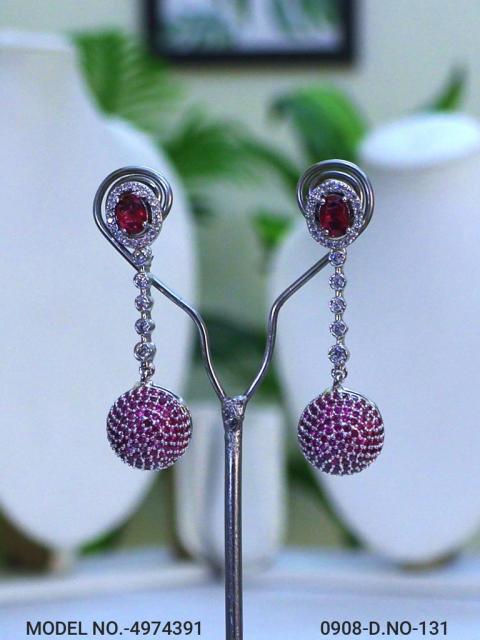 Wholesale Fashion Cz Earrings