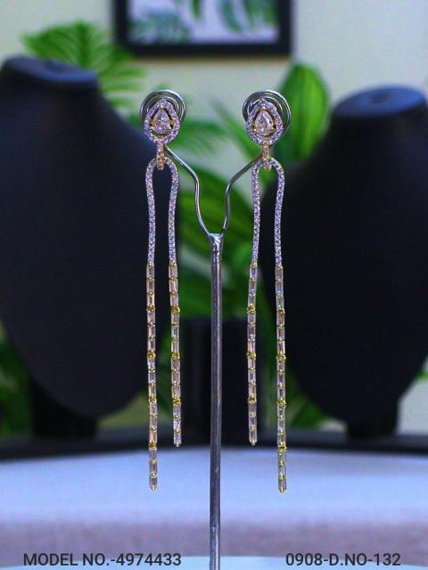 Indian CZ Earrings