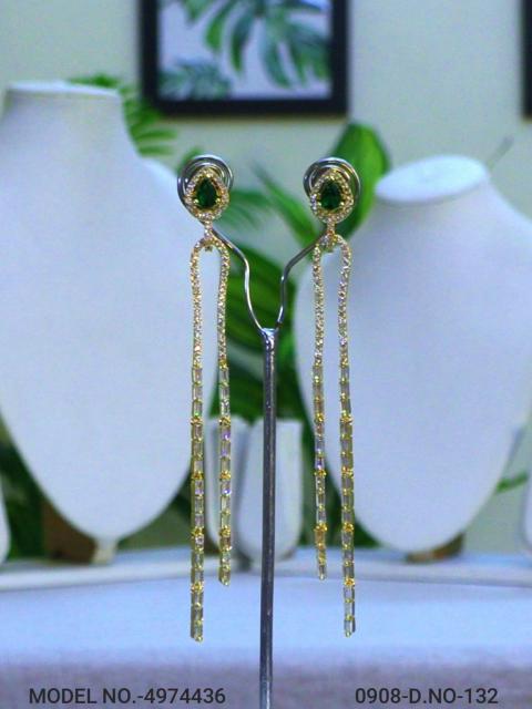 Indian CZ Earrings