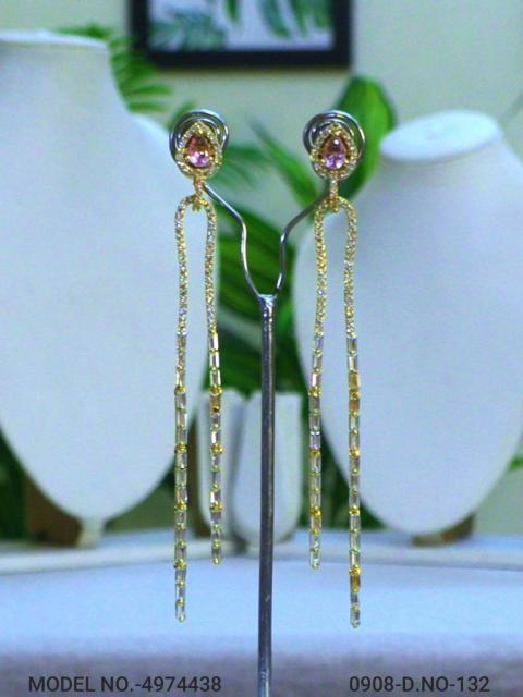 Indian CZ Earrings