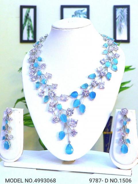 Handmade Traditional Masterpiece Zircon Jewelry Set