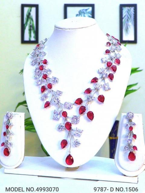 Original Zircon Necklace Set
