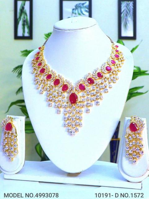 Original Zircon Necklace Set