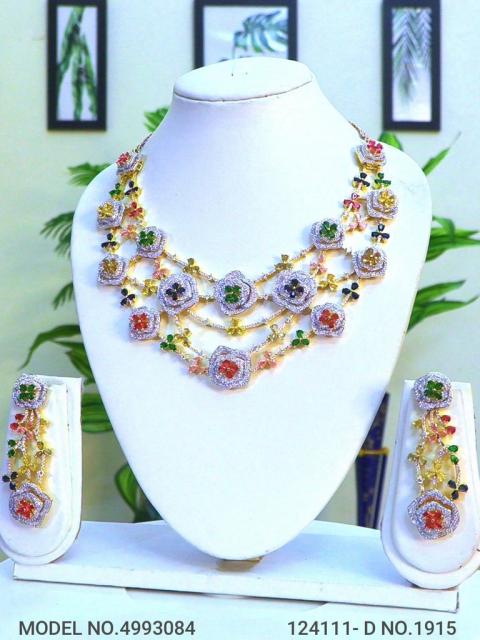 Original Zircon Necklace Set