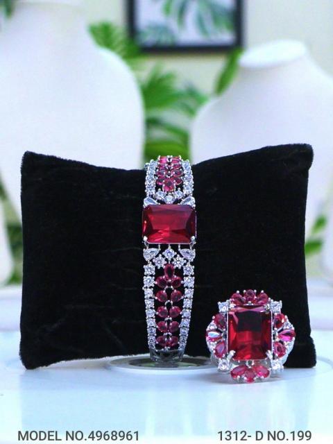 Bracelet with Finger Ring