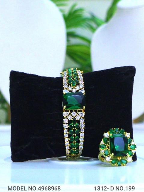 Bracelet with Finger Ring