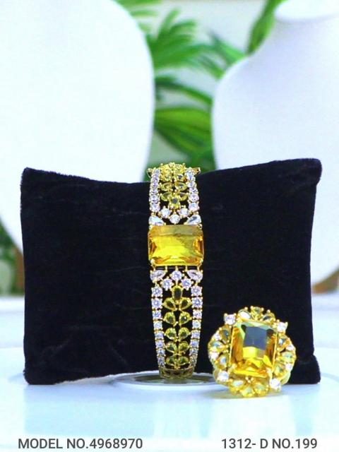 Bracelet with Finger Ring
