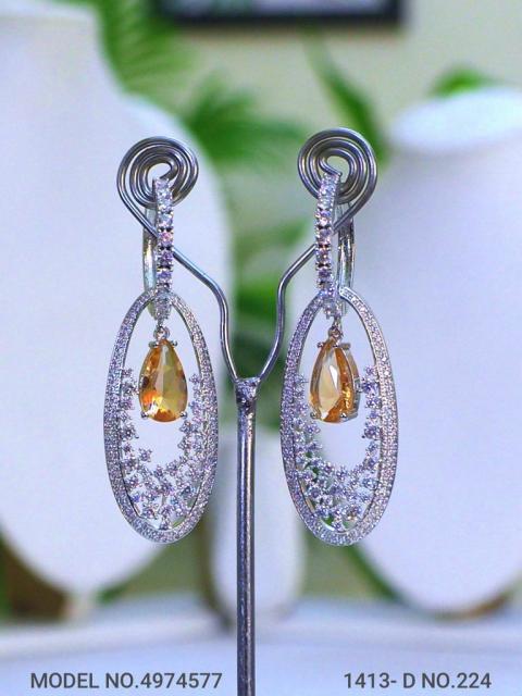 Indian CZ Earrings