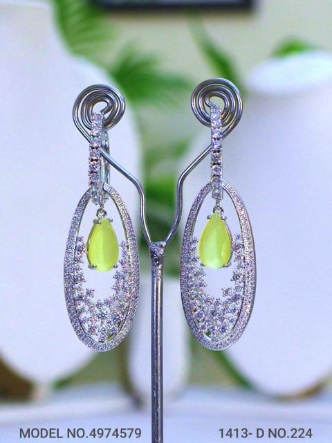 Indian CZ Earrings