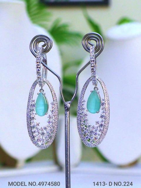 Indian CZ Earrings