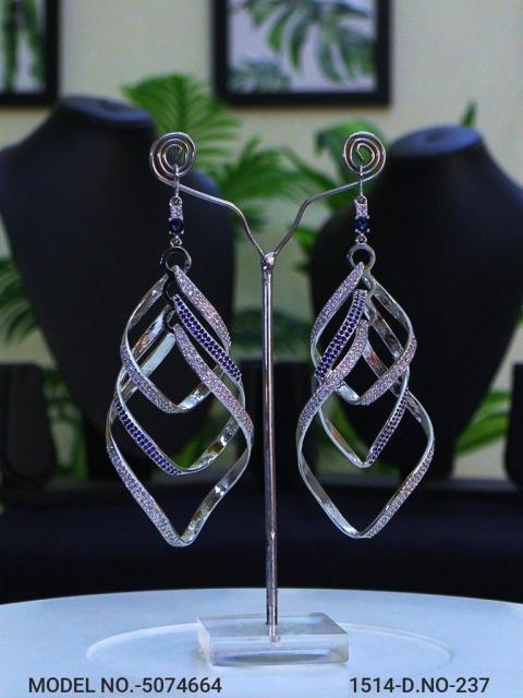 Earrings made of Cubic Zircons