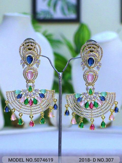 Cz Earring in wholesale price