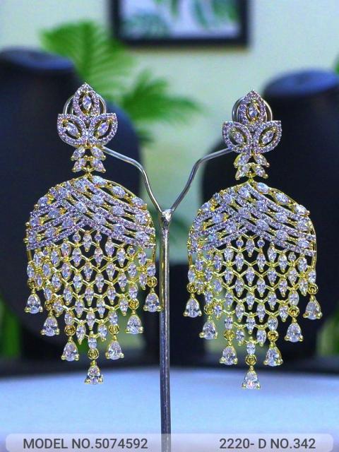 Zircon Earrings | Cz / AD Jewelry