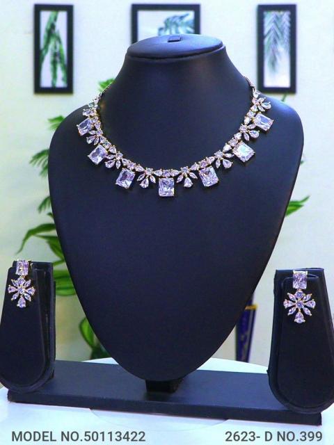 Made in India | Cz Necklace Set