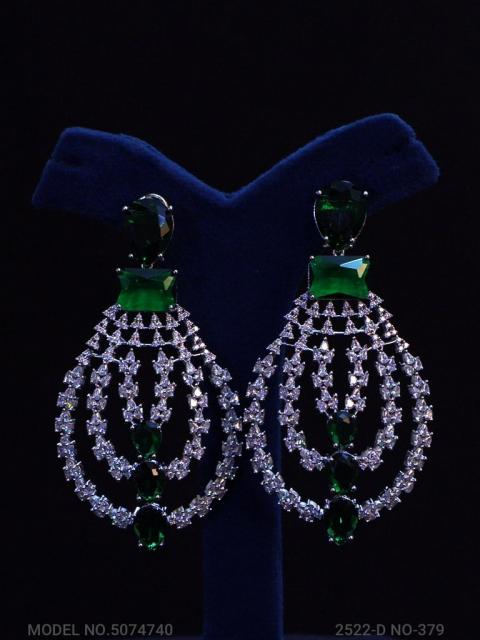 Real Zircon | Fashion AD Earrings