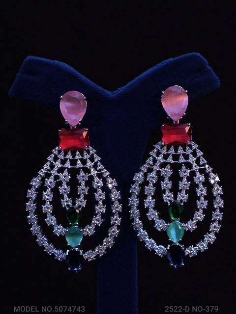 Real Zircon | Fashion AD Earrings