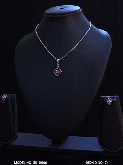 Lab Created Diamond Pendants