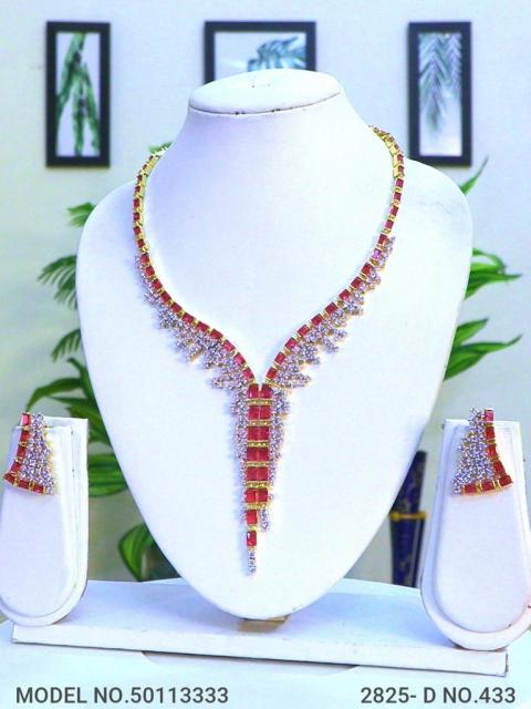 CZ Classic Necklace Collection