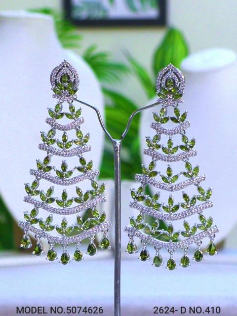 Wholesale Fashion Cz Earrings