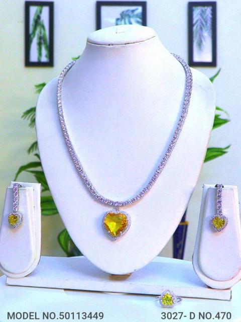 Handcrafted Masterpiece | Cz Set