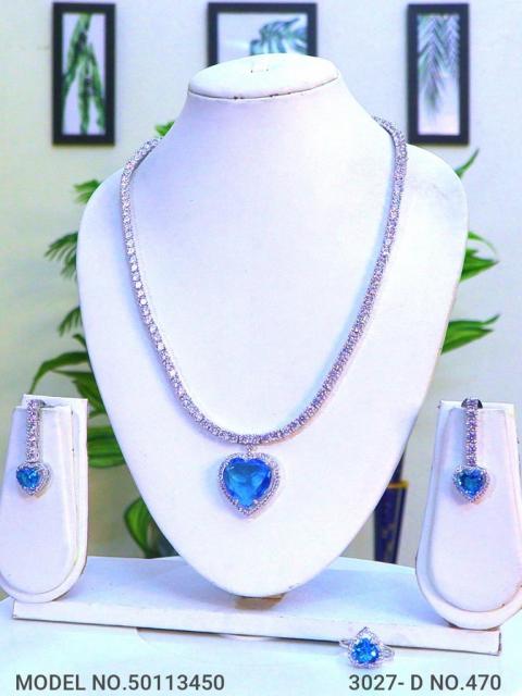 Made In India | Diamond Styled Jewellery Set