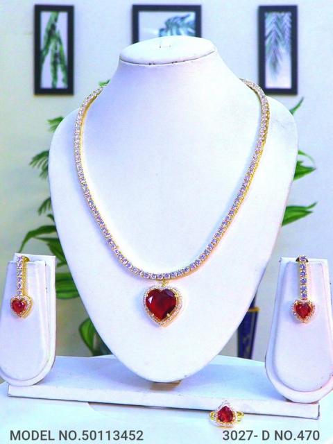 Made in India | Cz Necklace Set