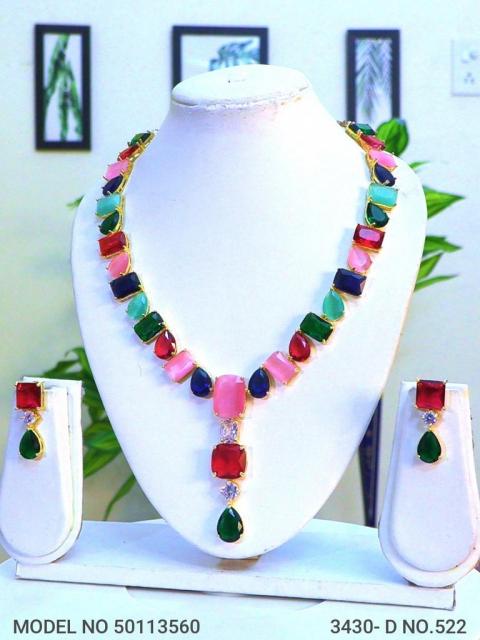 American Diamond Necklace Set | Wonderful Gift Item