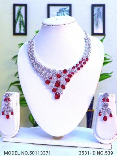 Made In India | Diamond Styled Jewellery Set
