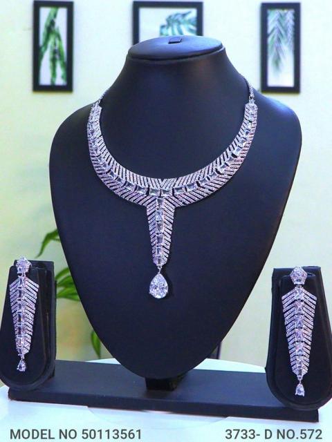 American Diamond Necklace Set | Wonderful Gift Item
