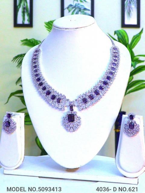 Original Cz Traditional Necklace