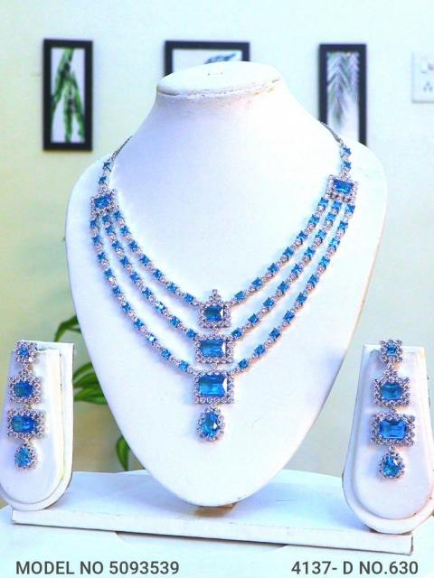 Handmade Traditional Masterpiece Zircon Jewelry Set