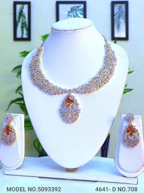 Original Zircon Necklace Set