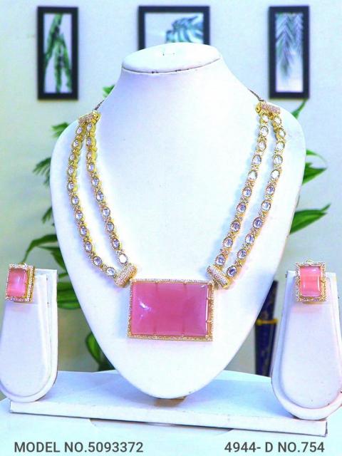 Imitation Diamond Cz Jewelry Set