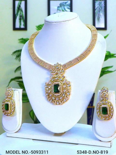 Artificial Diamond Cz Jewelry Set