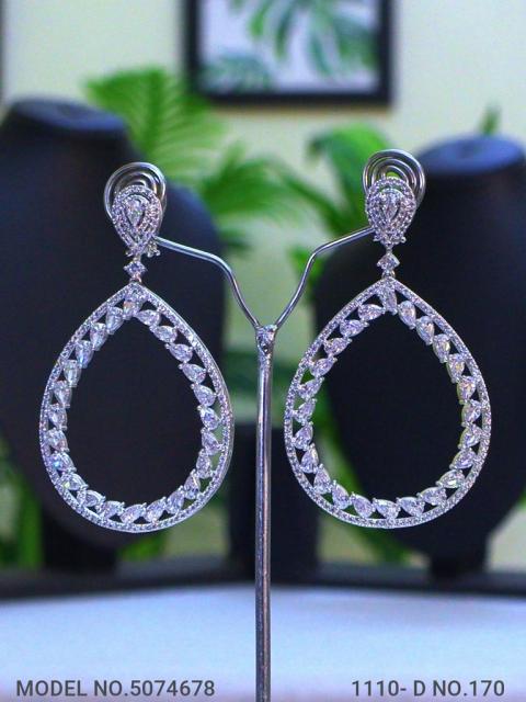 Indian CZ Earrings