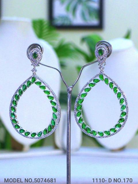 Indian CZ Earrings