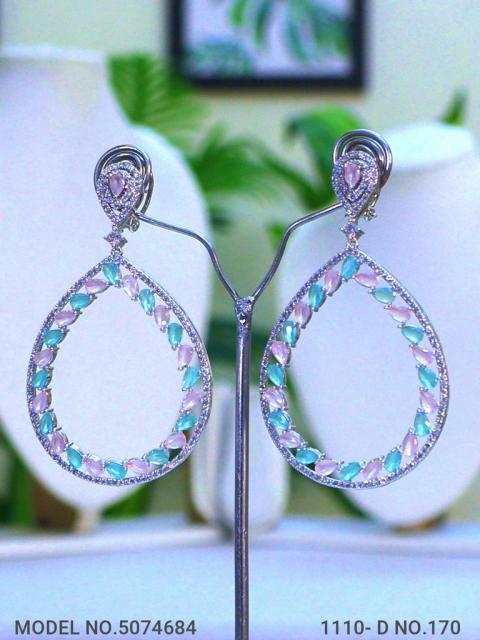 Indian CZ Earrings