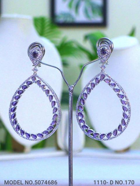 Indian CZ Earrings