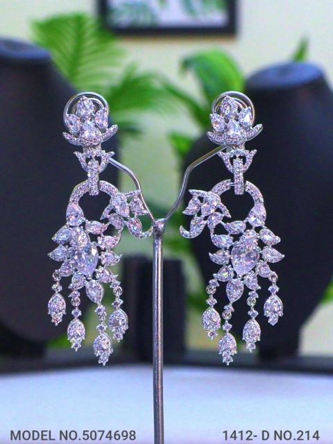Real Zircon | Fashion AD Earrings