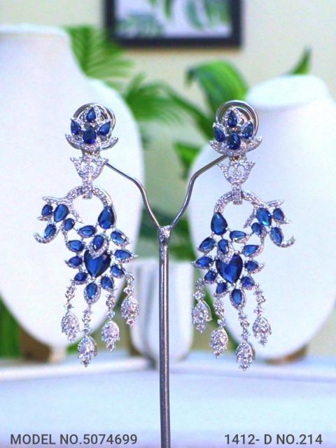 Real Zircon | Fashion AD Earrings