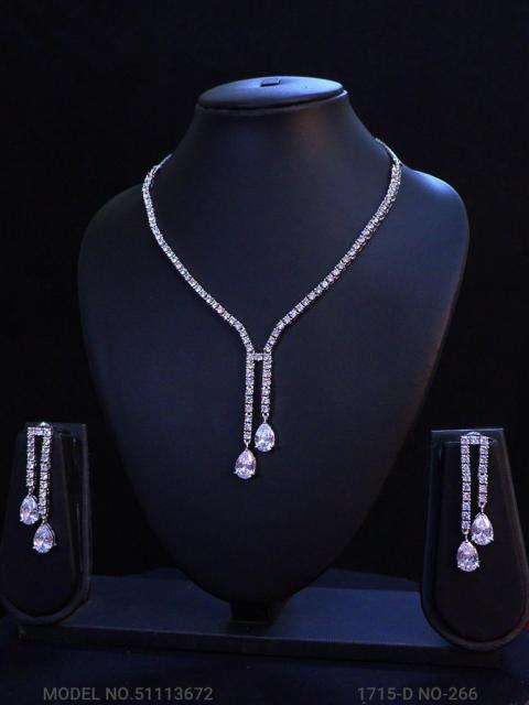 American Diamond Necklace Set | Wonderful Gift Item