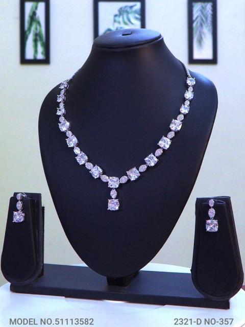 Original Cubic Zircon | Classic Necklace Set