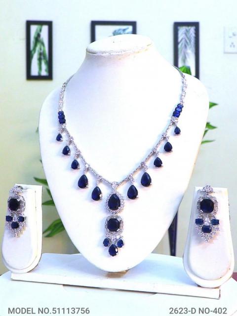 Cz Jewelry Set | Classic Pattern