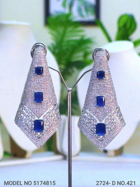 Real Zircon | Fashion AD Earrings