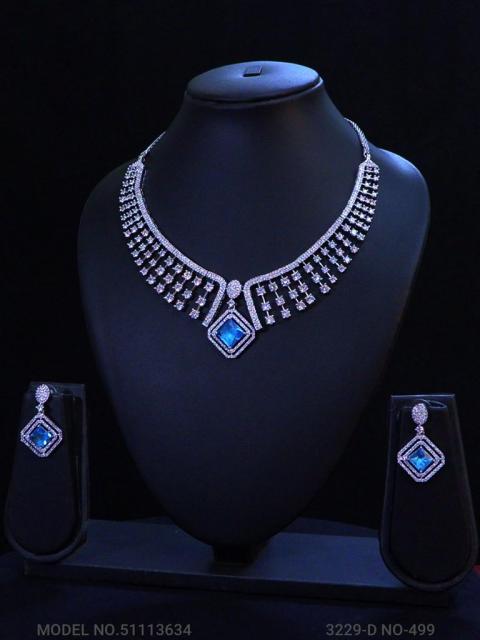 Original Cubic Zircon | Classic Necklace Set