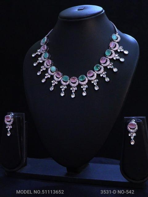 American Diamond Necklace Set | Wonderful Gift Item